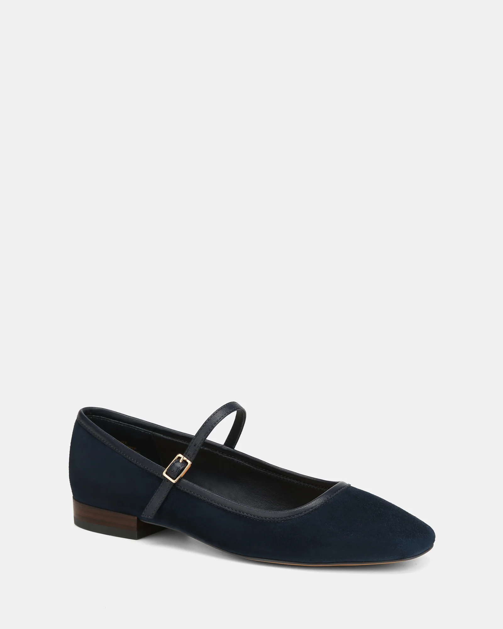 Aimee Navy Suede Leather Mary Jane - Image 2