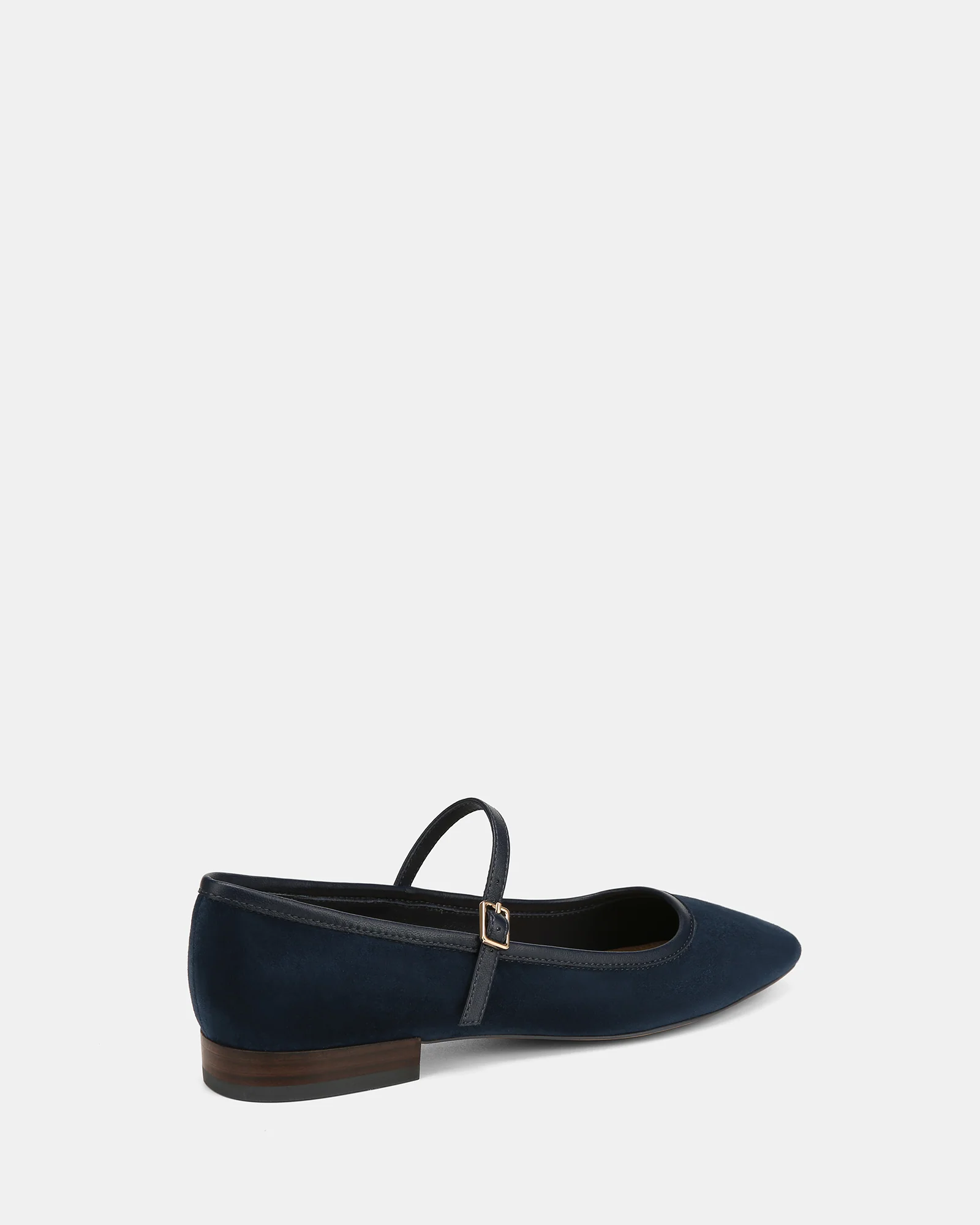 Aimee Navy Suede Leather Mary Jane - Image 4