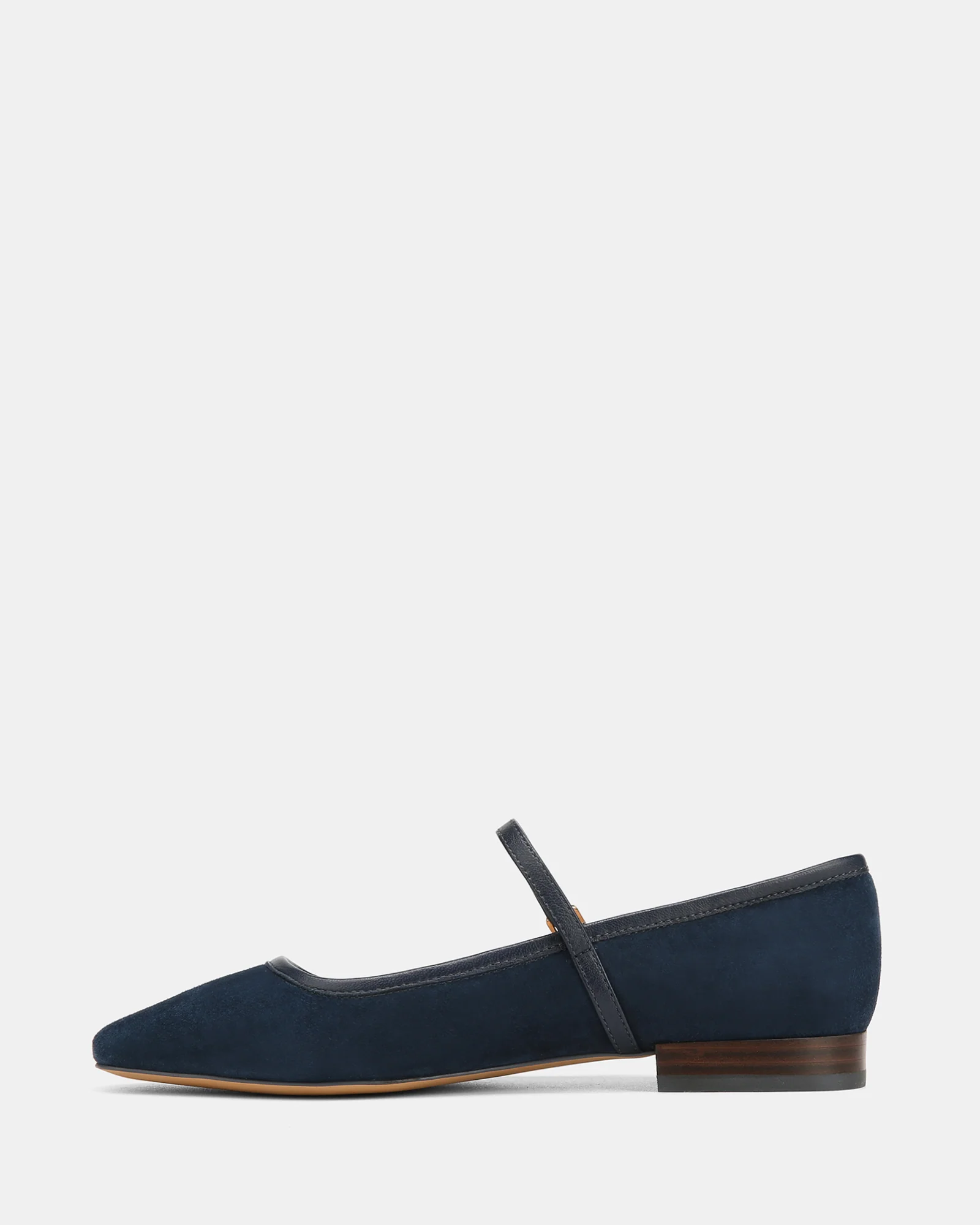 Aimee Navy Suede Leather Mary Jane - Image 6