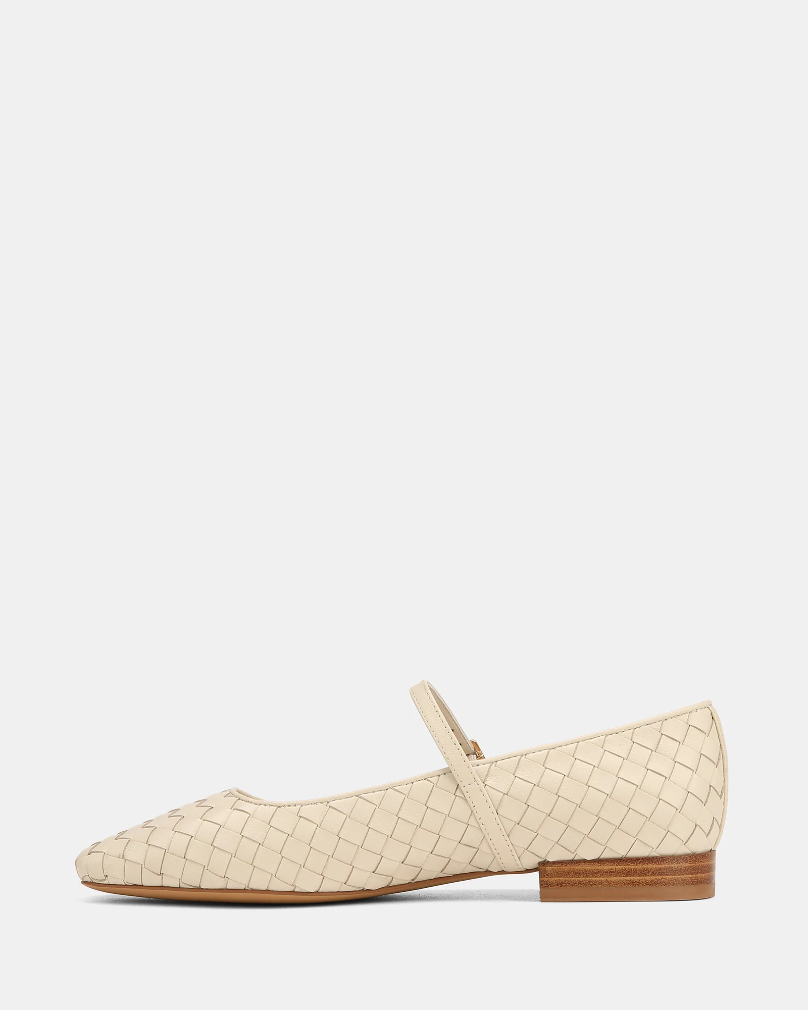 Annie Chalk Woven Suede Leather Mary Jane - Image 5