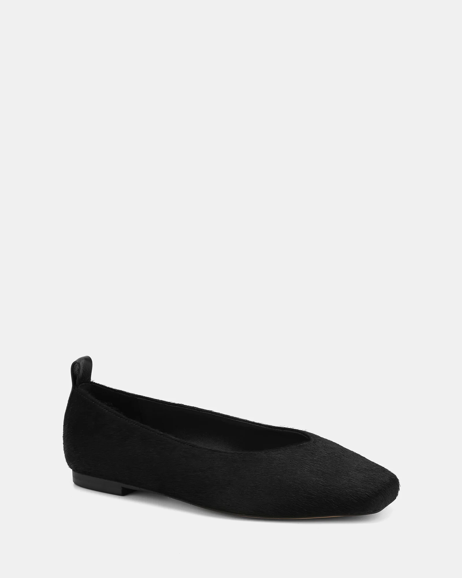 Belinda Black Hair-on Leather Ballet Flat - Image 2