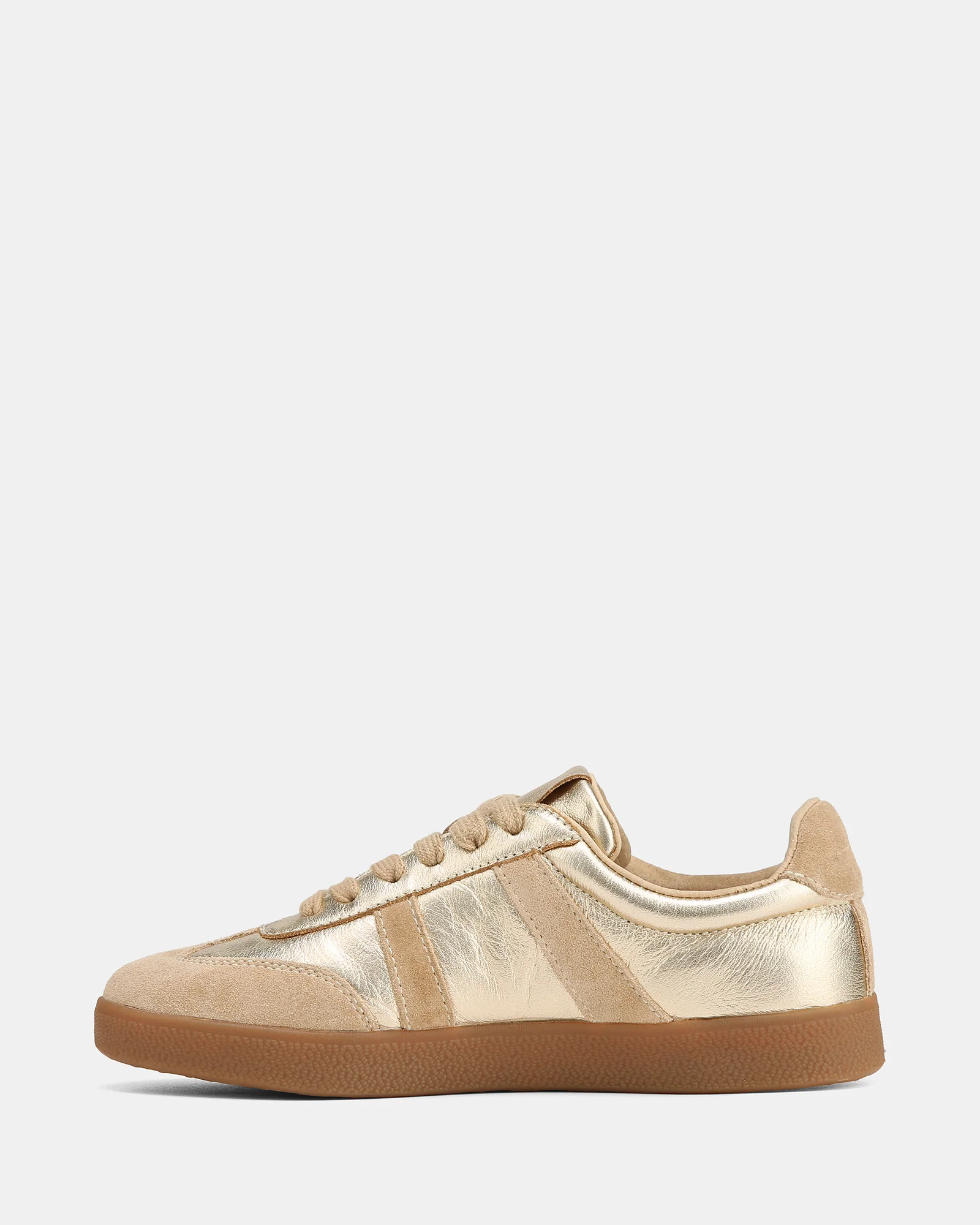 Boston Gold Metallic Leather Sneaker - Image 6