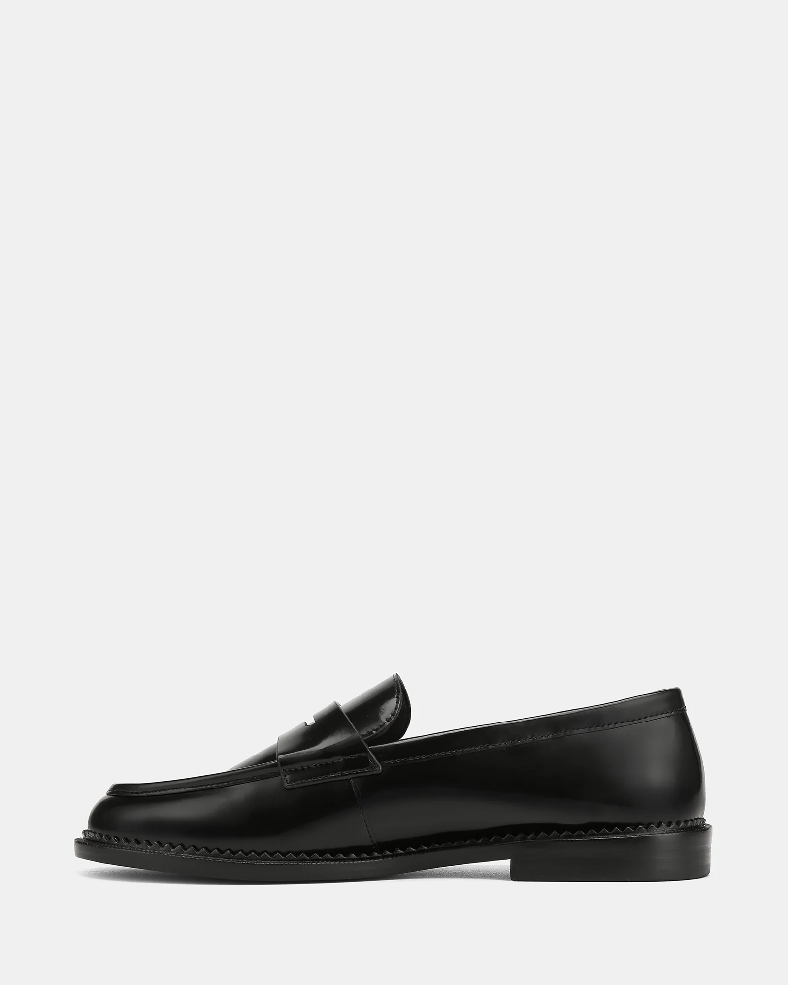 Brody Black Leather Loafer - Image 6