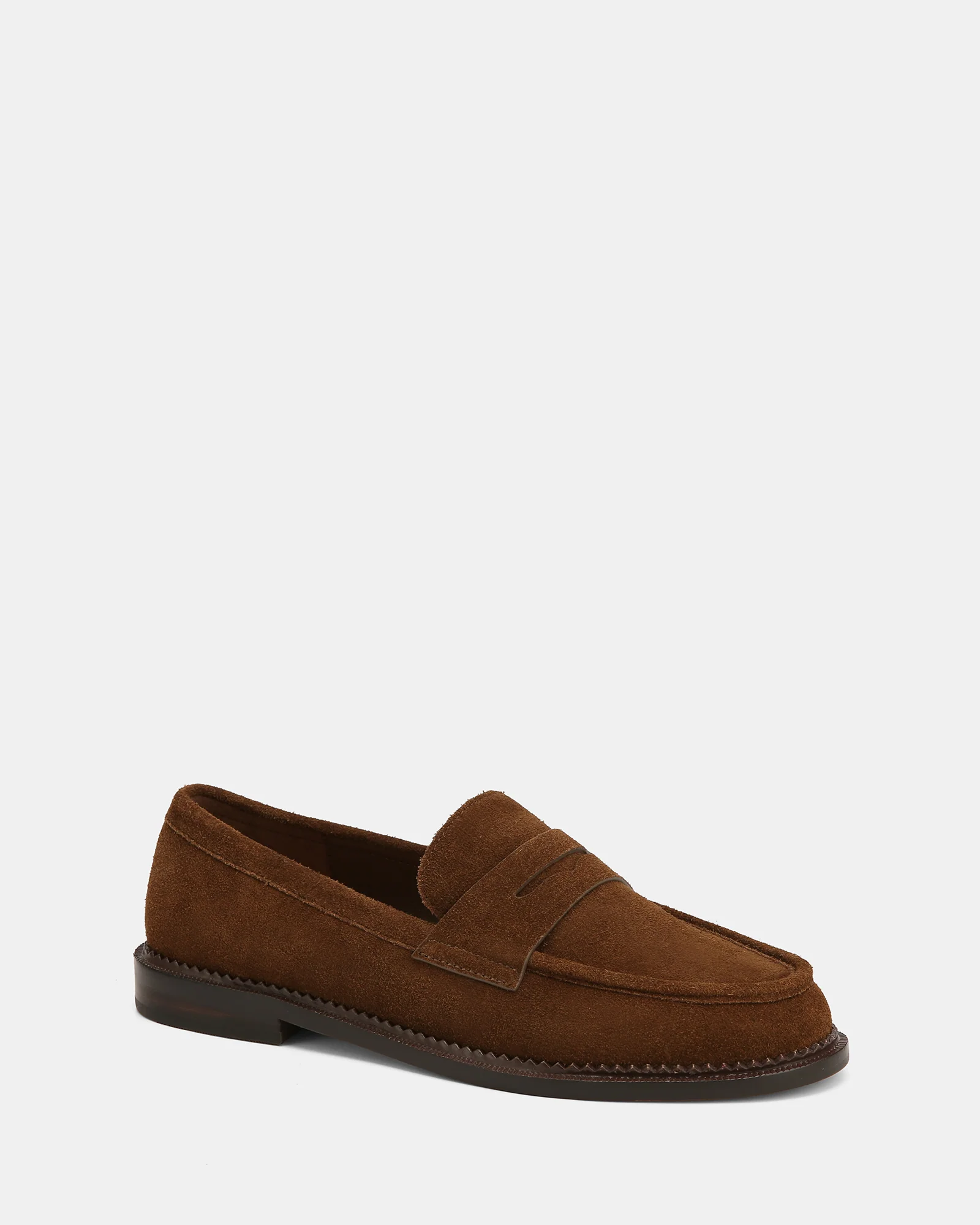 Brody Dark Brown Suede Leather Loafer - Image 2
