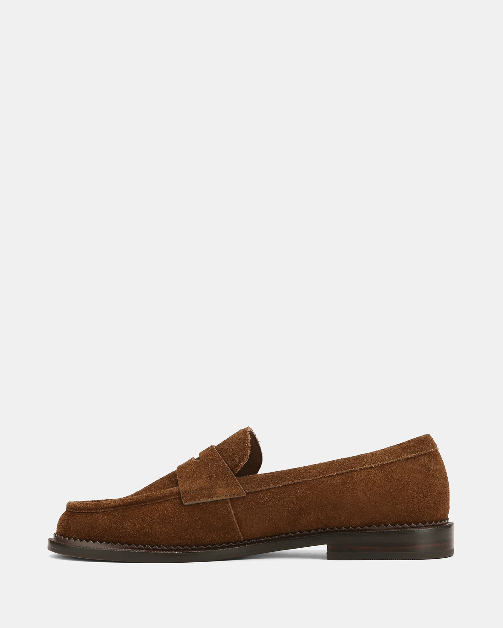 Brody Dark Brown Suede Leather Loafer - Image 6