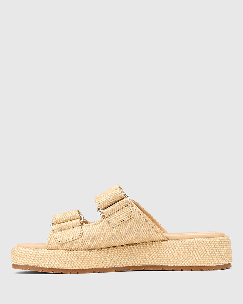 Codi Natural Woven Textile Flatform - Image 7