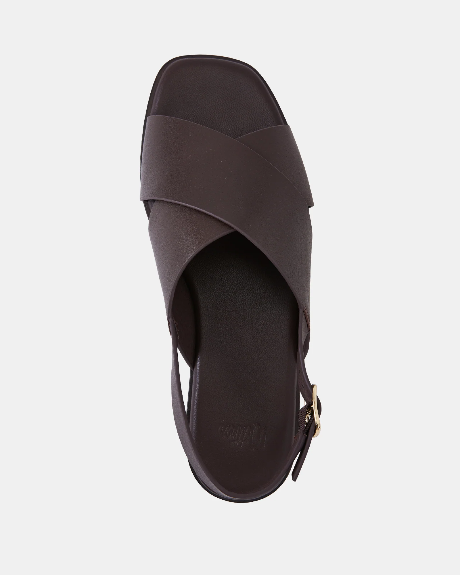 Deon Ebony Leather Sandal - Image 5