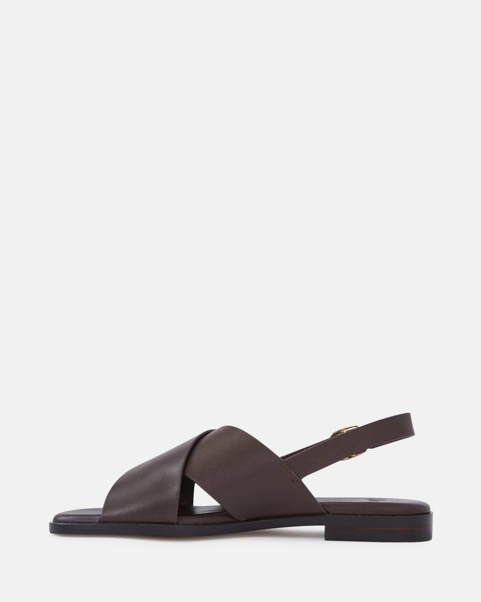 Deon Ebony Leather Sandal - Image 6
