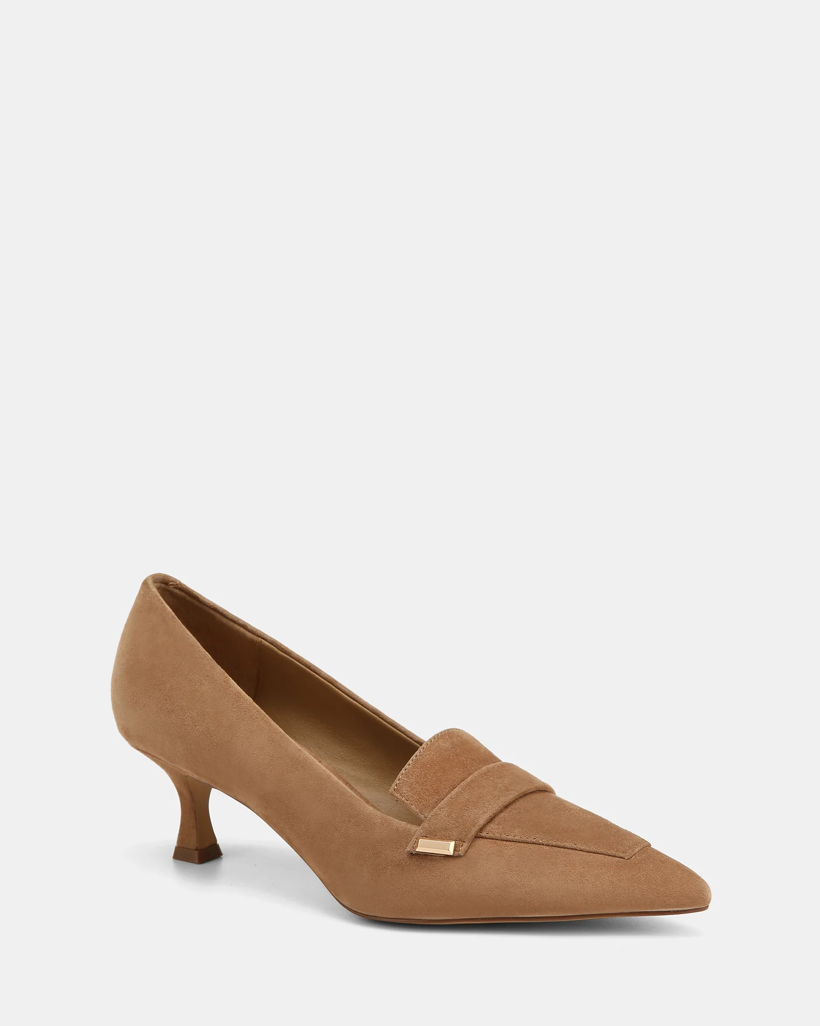 Gabby Nutmeg Suede Leather Pump - Image 2