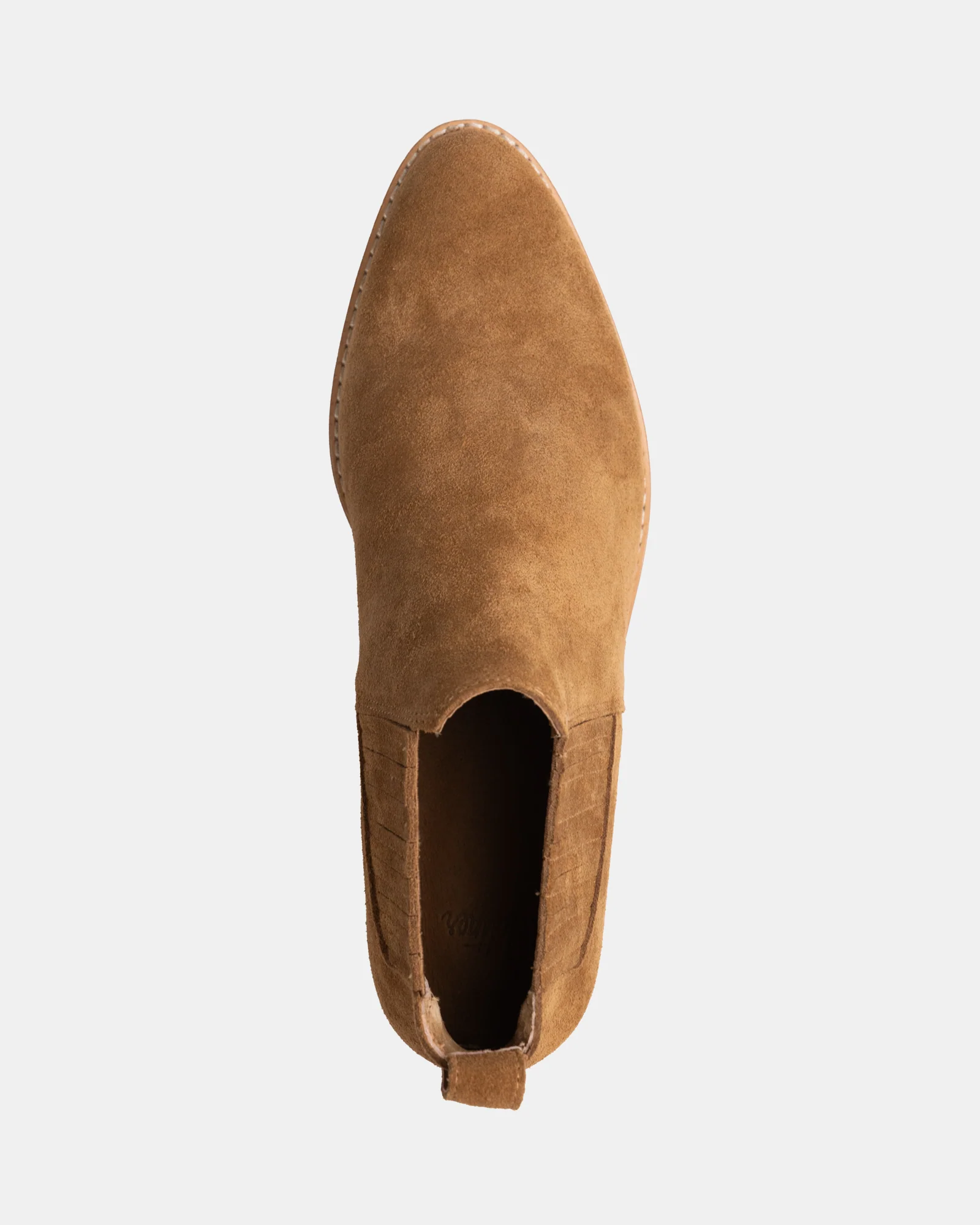 Jassie Toast Suede Leather Ankle Boot - Image 5