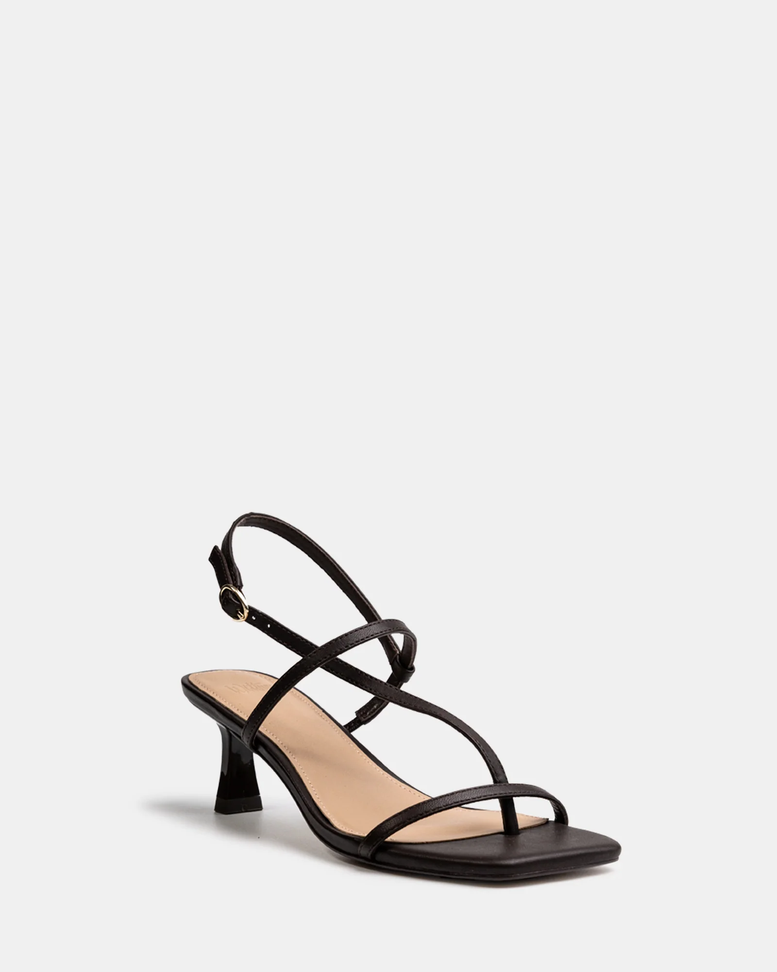Koda Espresso Leather Strappy Heel - Image 2
