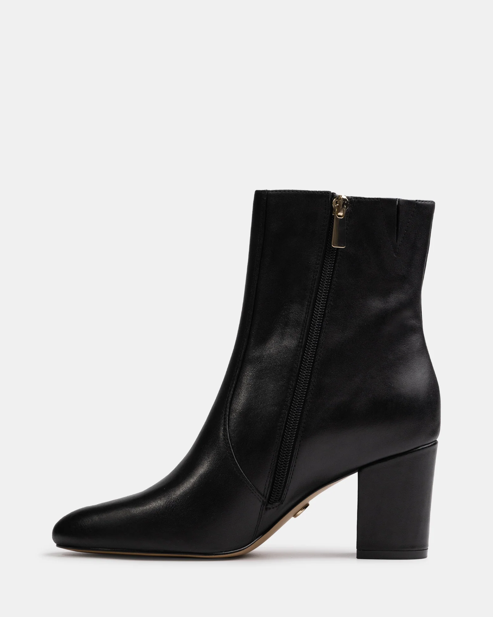 Kyrah Black Leather Ankle Boot - Image 6