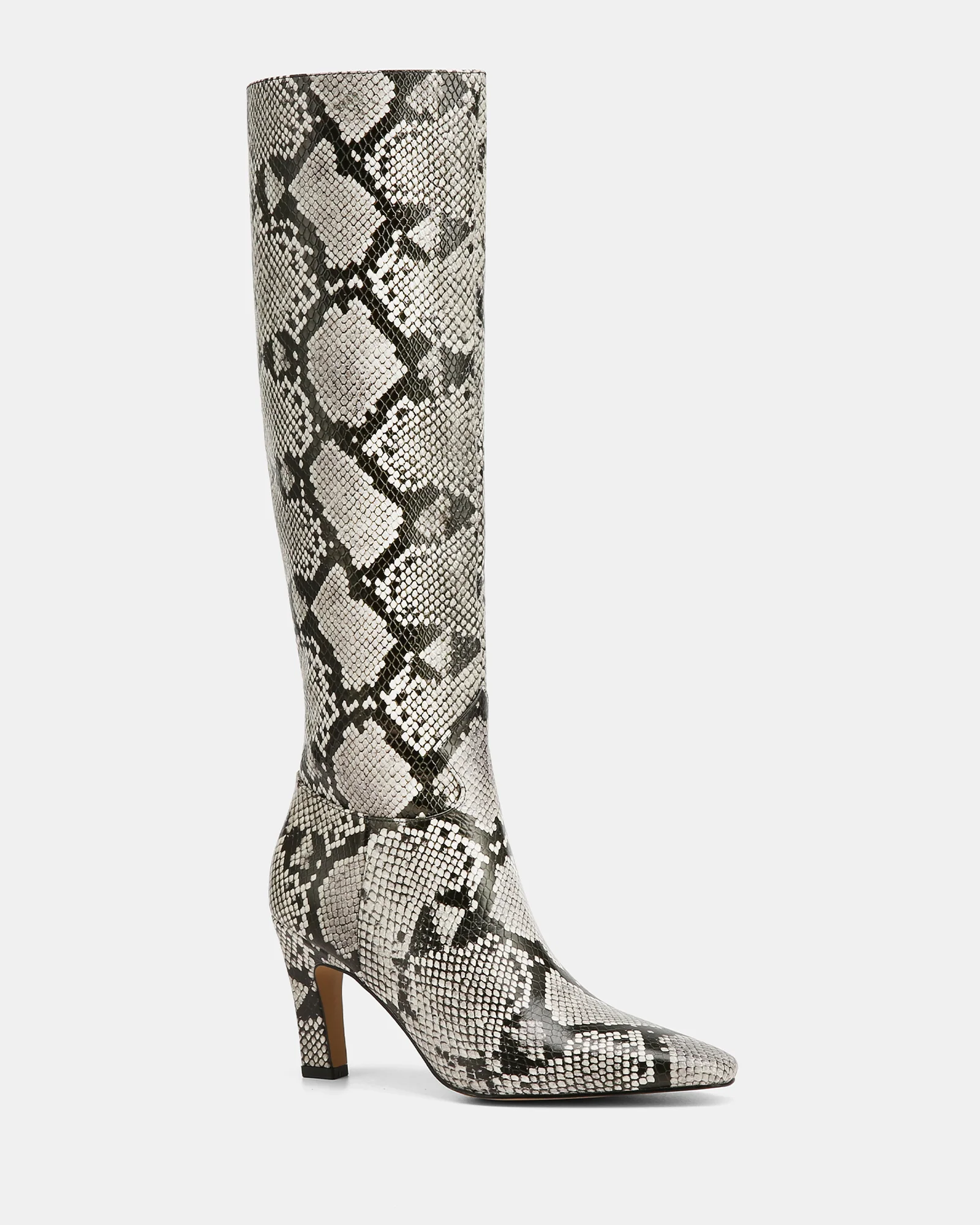 Louella Snake Embossed Leather Knee High Boot - Image 2