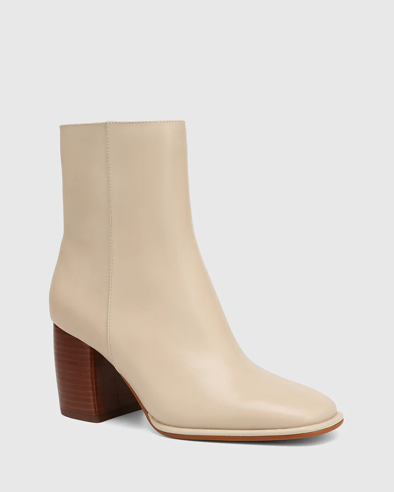 Pasha Biscotti Leather Ankle Boot - Image 2