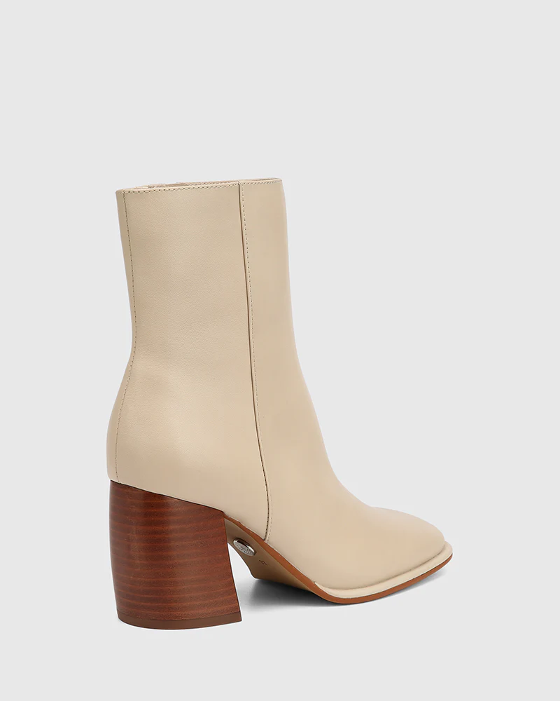 Pasha Biscotti Leather Ankle Boot - Image 4