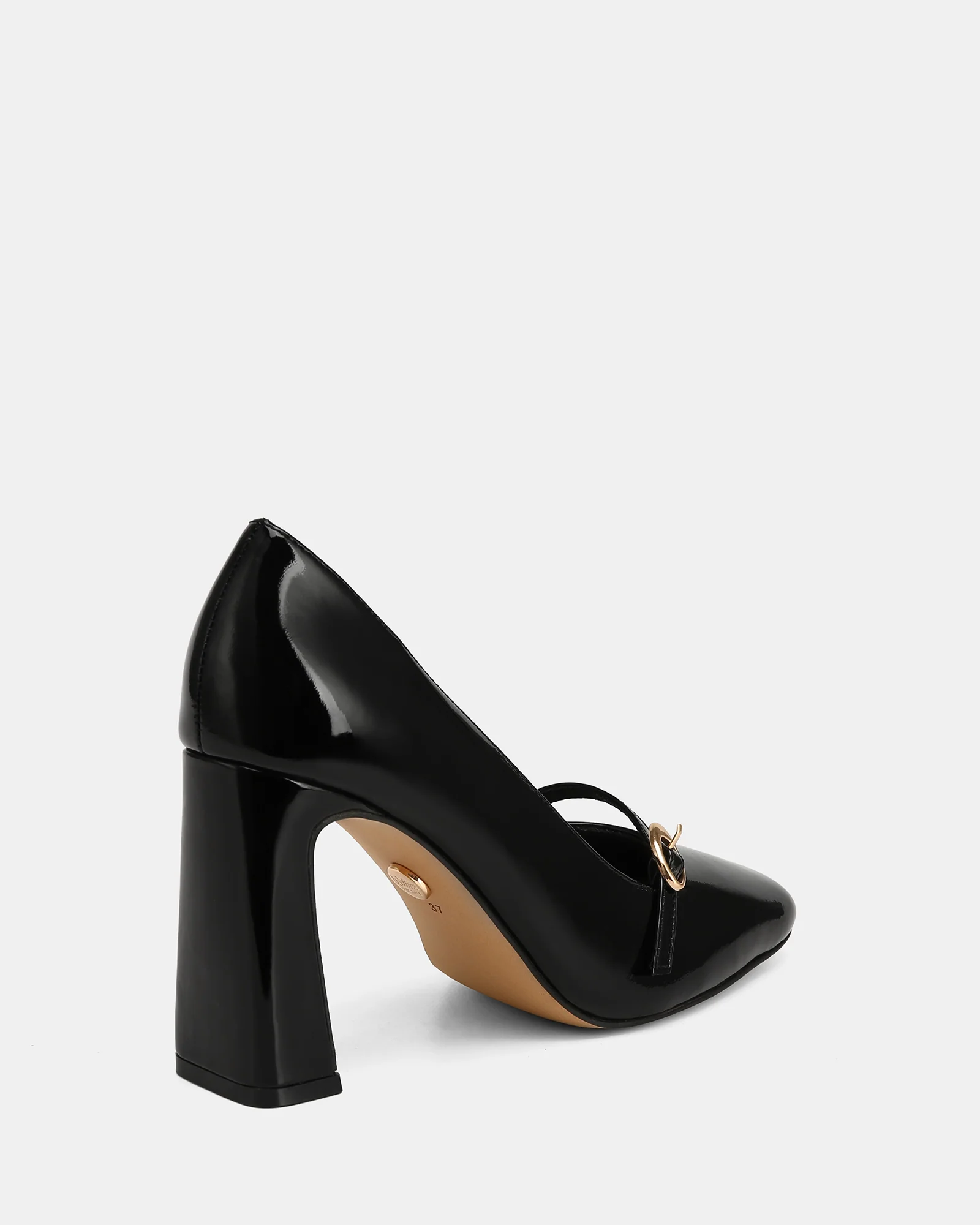 Perley Black Patent Leather Pump - Image 6