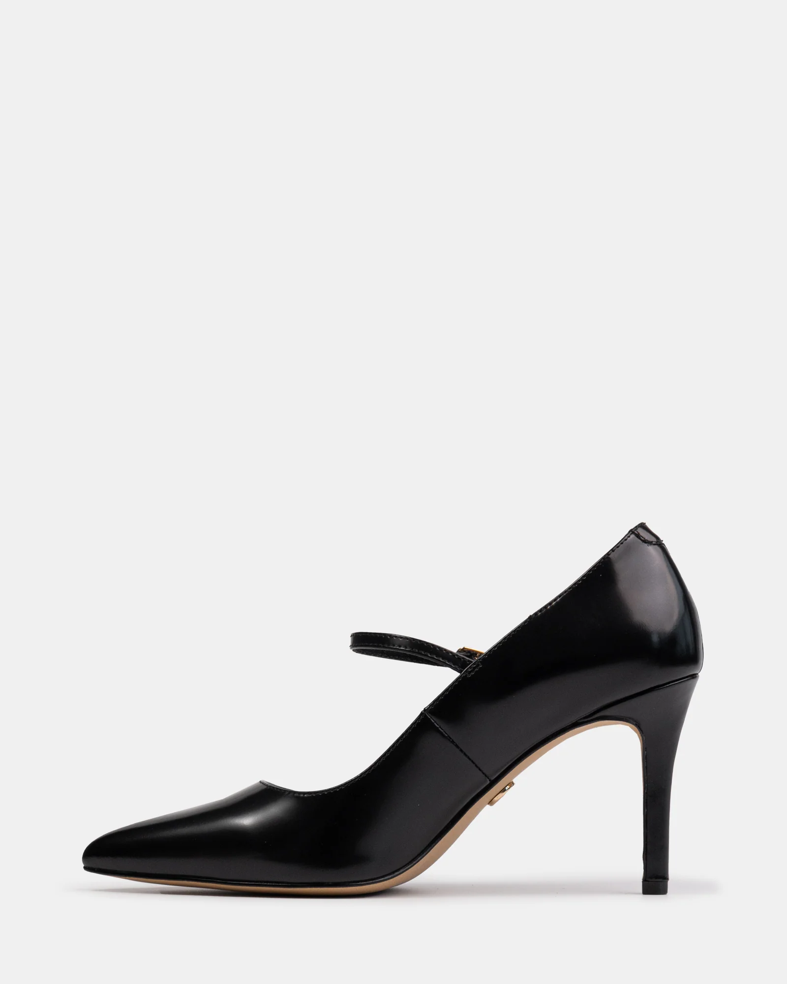 Ryver Black Leather Pump - Image 6