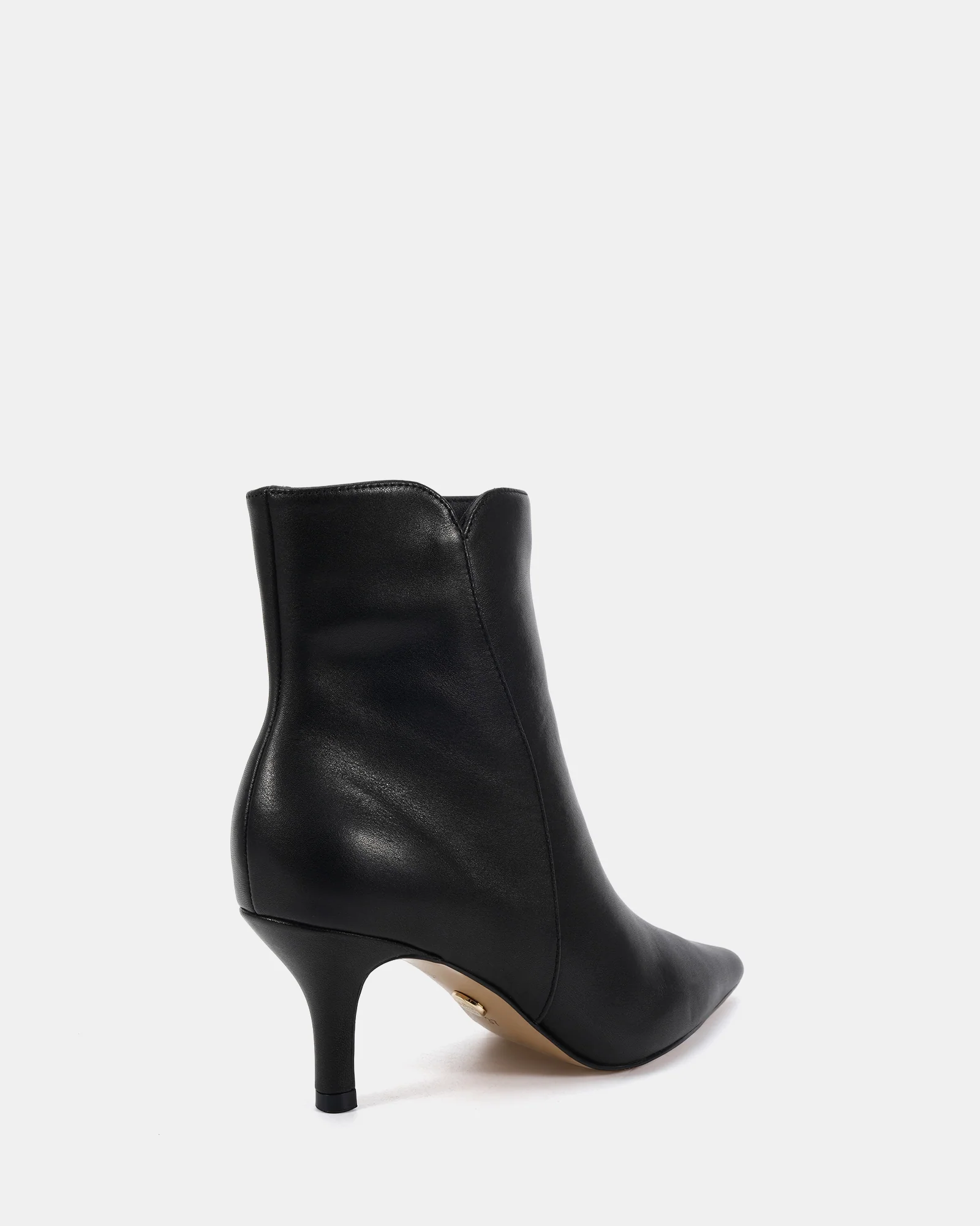 Tiara Black Leather Ankle Boot - Image 4