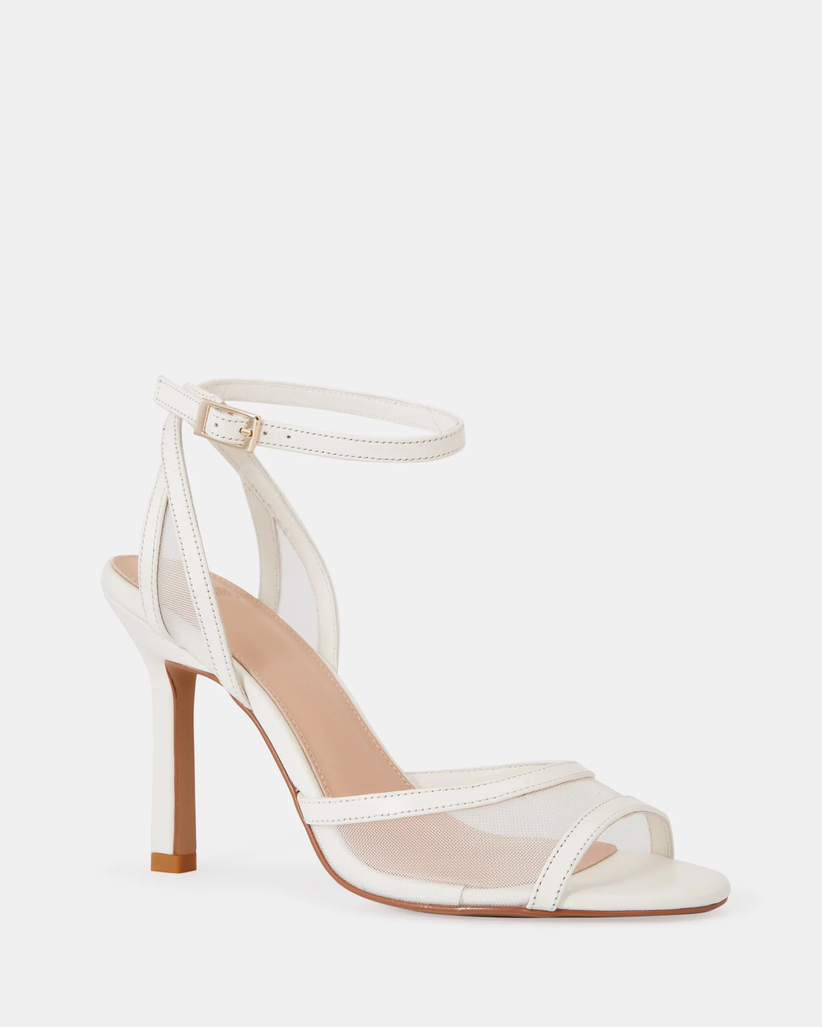 Zoella Off White Leather Stiletto Heel - Image 2